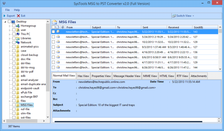 Open MSG Files With Attachments Without Outlook – Convert MSG Files