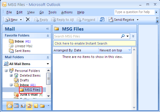 How To Convert Multiple Msg Files As Pst Quick Import Msg Emails 8354