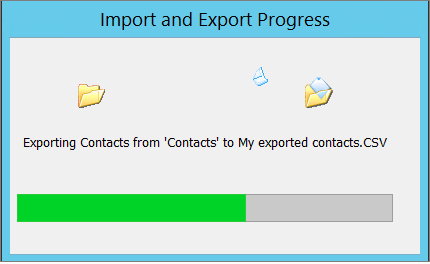 export all contacts