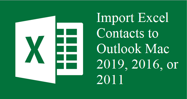 outlook 2016 for mac export contacts