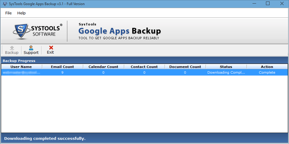 get google app data backup